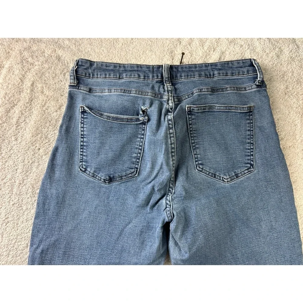 Pistola Womens Mid Rise Skinny Jeans Medium Wash Blue‎ Size 31 P6711MTW-CUT